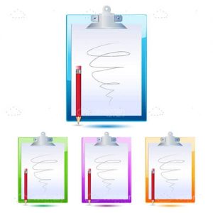 Letter pad with pencil